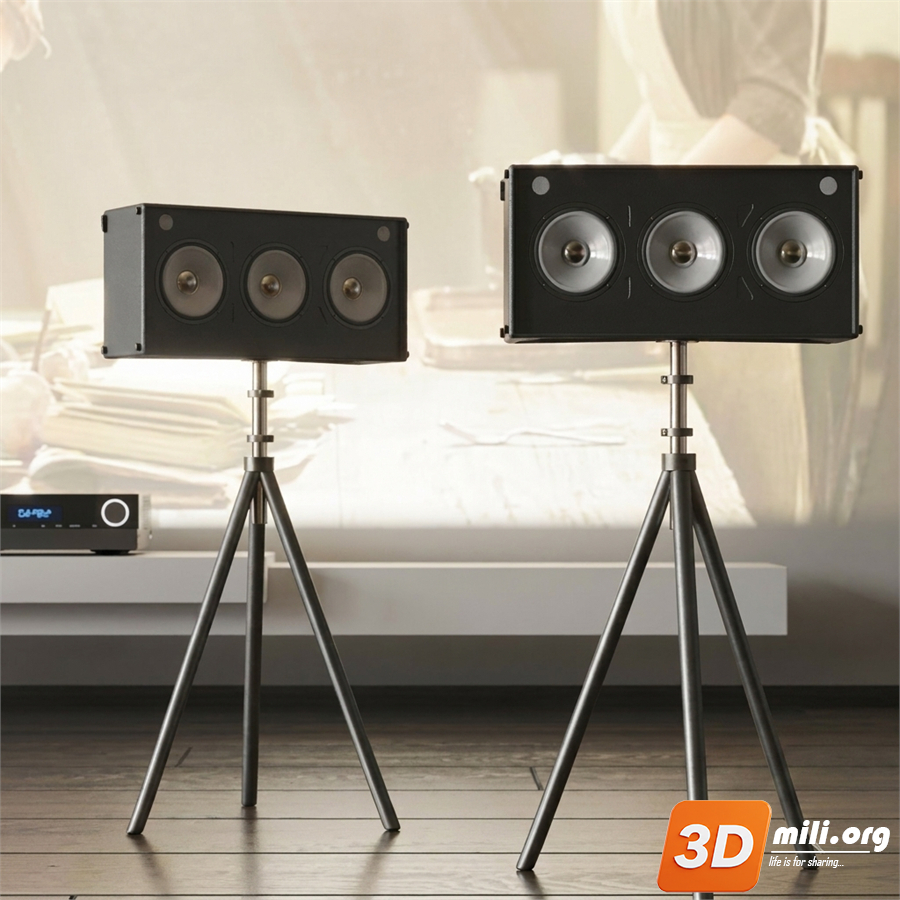 Audio tech 3D Models